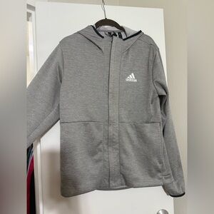 Men’s adidas Team Issue Performance Full-Zip Fleece Hoodie